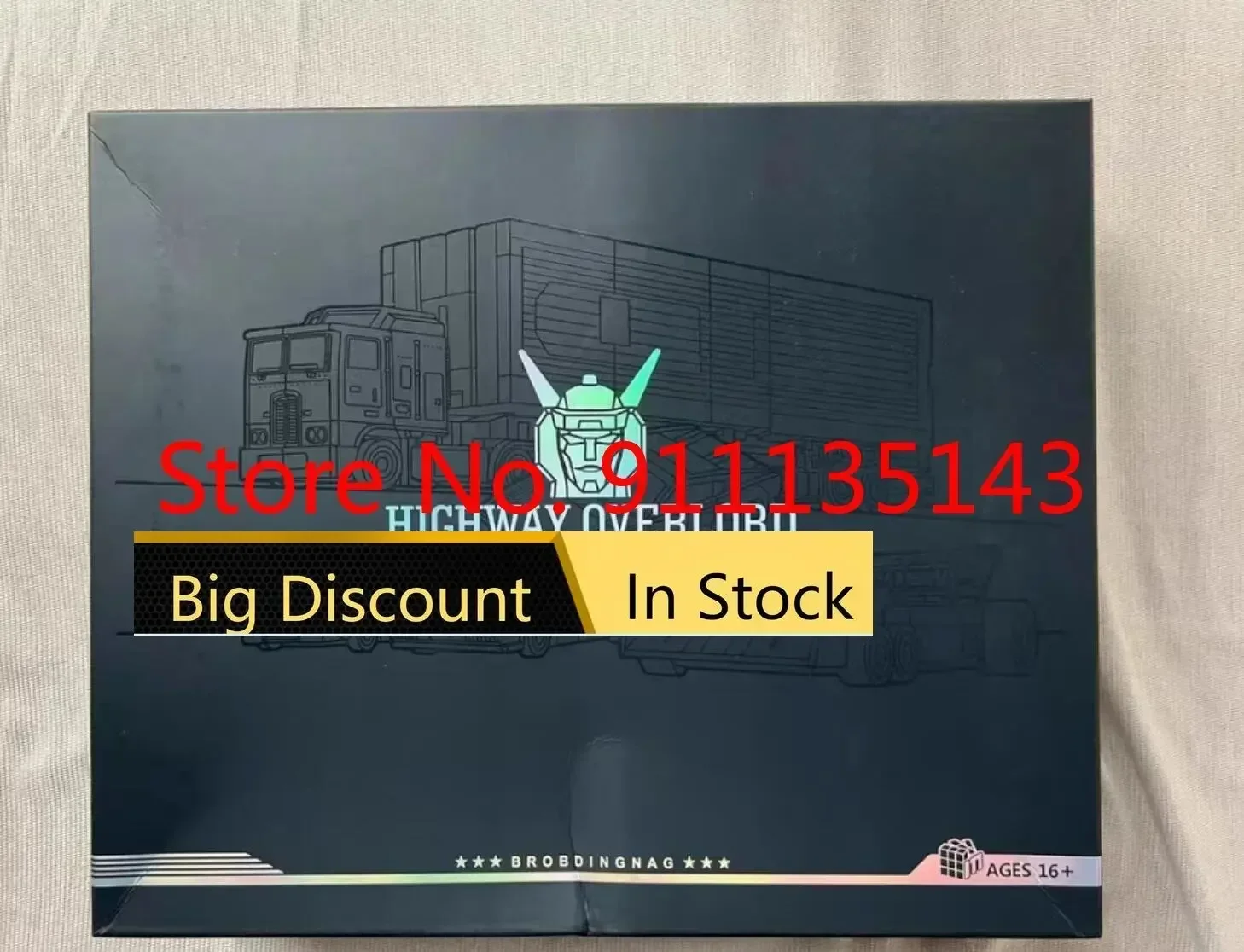 

Magic Square Ms-Toys Ms-B34 Highway Overlord Set Menasor In Stock