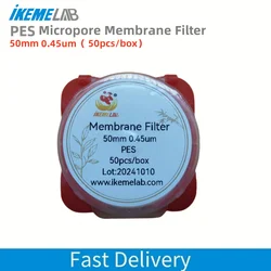 50 Pieces PES Micropore Membrane Filter 50mm 0.45um