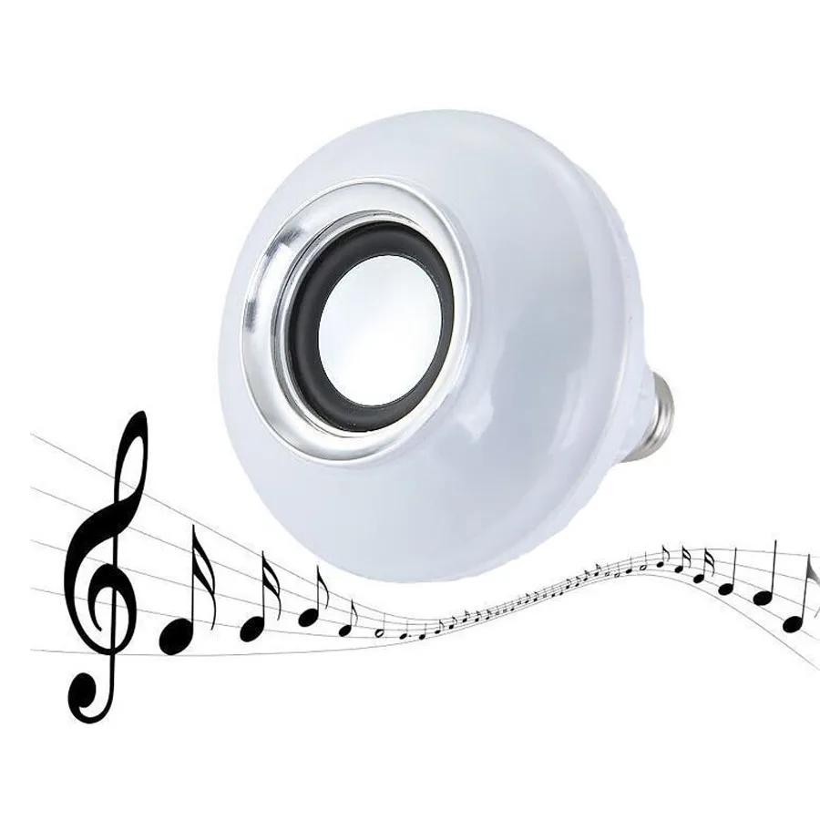 Lâmpadas de farol de música regulável RGB LED Lâmpada, Original, Drop Shipping