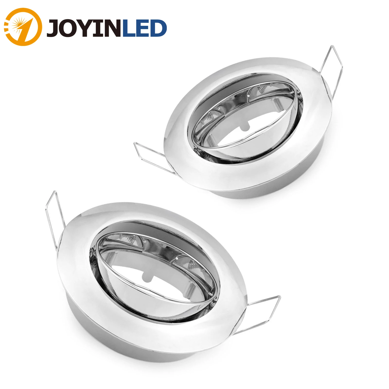 5 Cái/lốc Đèn LED Âm Trần 70Mm Đèn LED Downlight Âm Trần Tròn Âm Trần Trần Điểm Đèn Ốp Trần GU10 MR16 Ốp Trần Đèn Gắn Xe Đạp