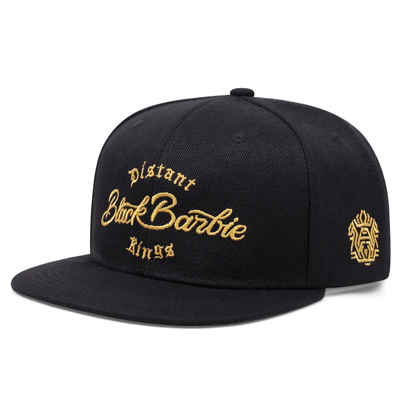 Fashion Eagle Embroidery Series Hat Baseball Hat Straight Buckle Snapback Cap Youth Hip Hop Adjustable Cowboy Hat