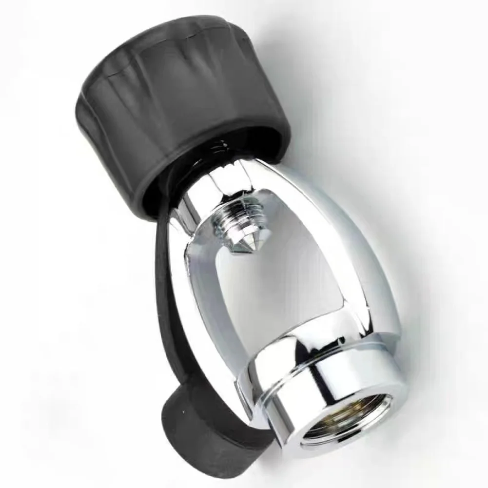 For DIN Male to For YOKE Female Scuba Inflation Valve Adapter G5/8 Thread for Secure Air Transfer Between Regulator and Tank