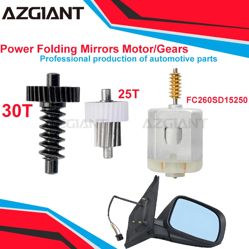

Car Power Folding Mirrors Motor Gears Set For Hyundai Tucson MK2 MK3 Kia Euro Carens MK3 MK4 Naza Citra MK4 Rondo MK3 Auto part