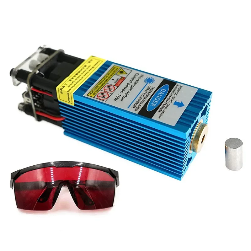 Imagem -03 - Ferramentas da Cabeça da Máquina da Gravura do Laser Luz Azul Metal Madeira Acrílico 450nm 0.5w 2.5w 3.5w 5.5w 15w