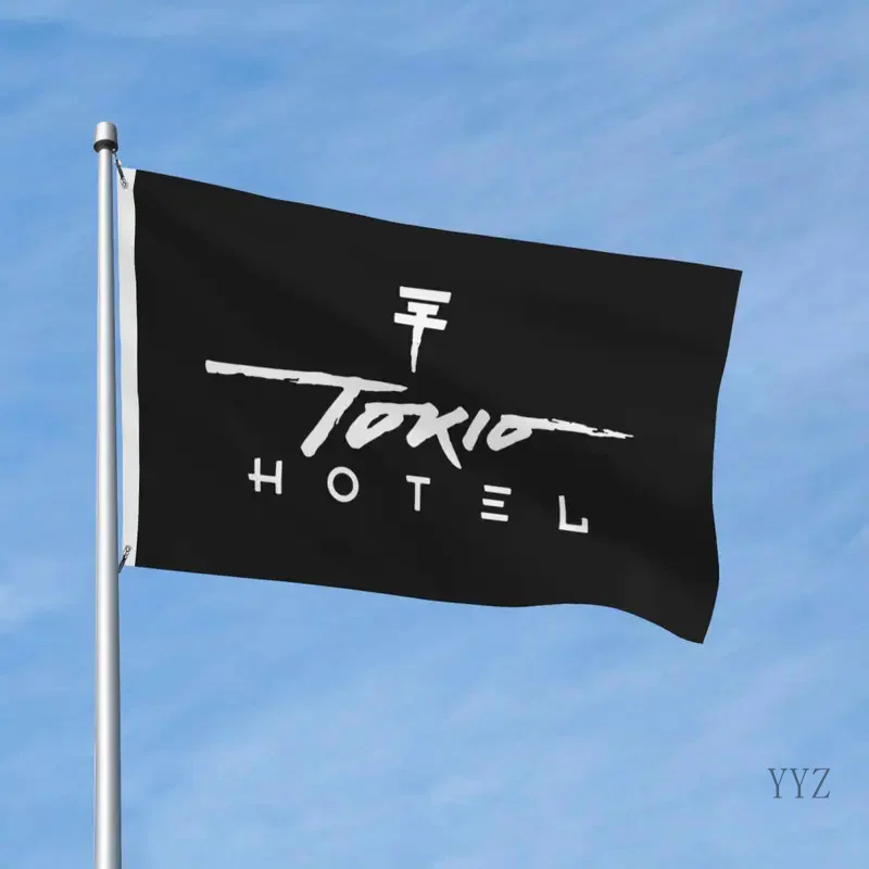 Tokio Hotel rock flag outdoor banner polyester decoration double sided 2x3 3x5 4x6 5x8 ft flags