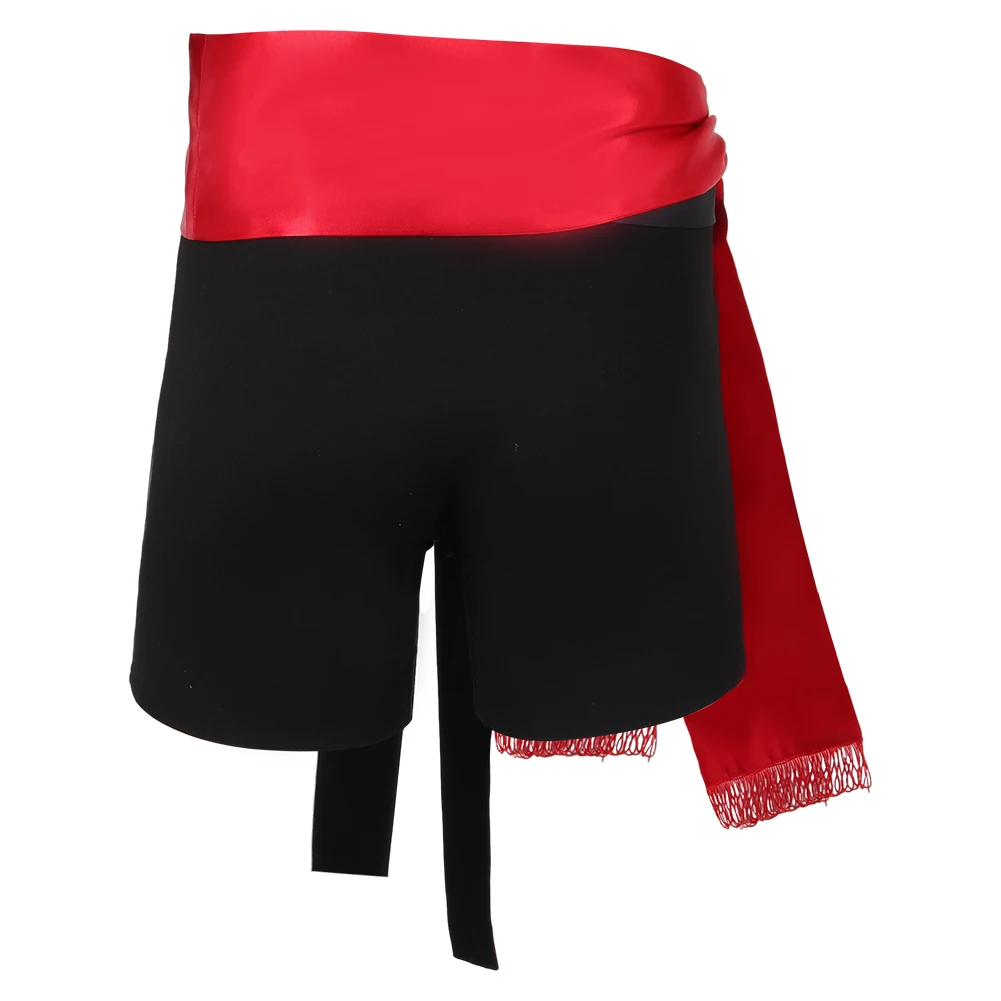 Sterblich cos kombat johnny käfig cosplay kostüm erwachsene männer fantasy shorts gürtel outfits halloween karneval verkleidung party anzug