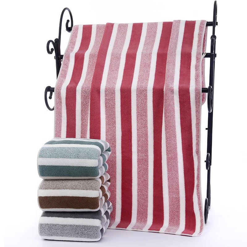 1pc Wide and Deep Coral Fleece Printed Towel and Bath Towel Set Absorbent and Dry Hair Bathroom Accessories Sets Bathroom Towels