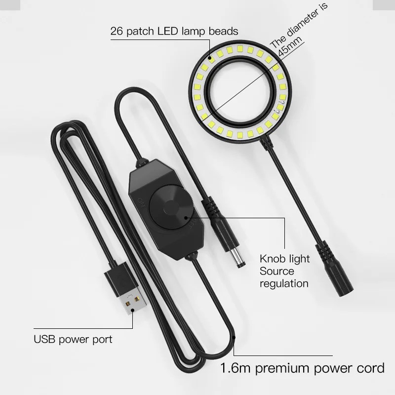 顕微鏡、煙予防ほこり、高輝度、溶接、LEDランプ用のMaant-specular Light source、my-035