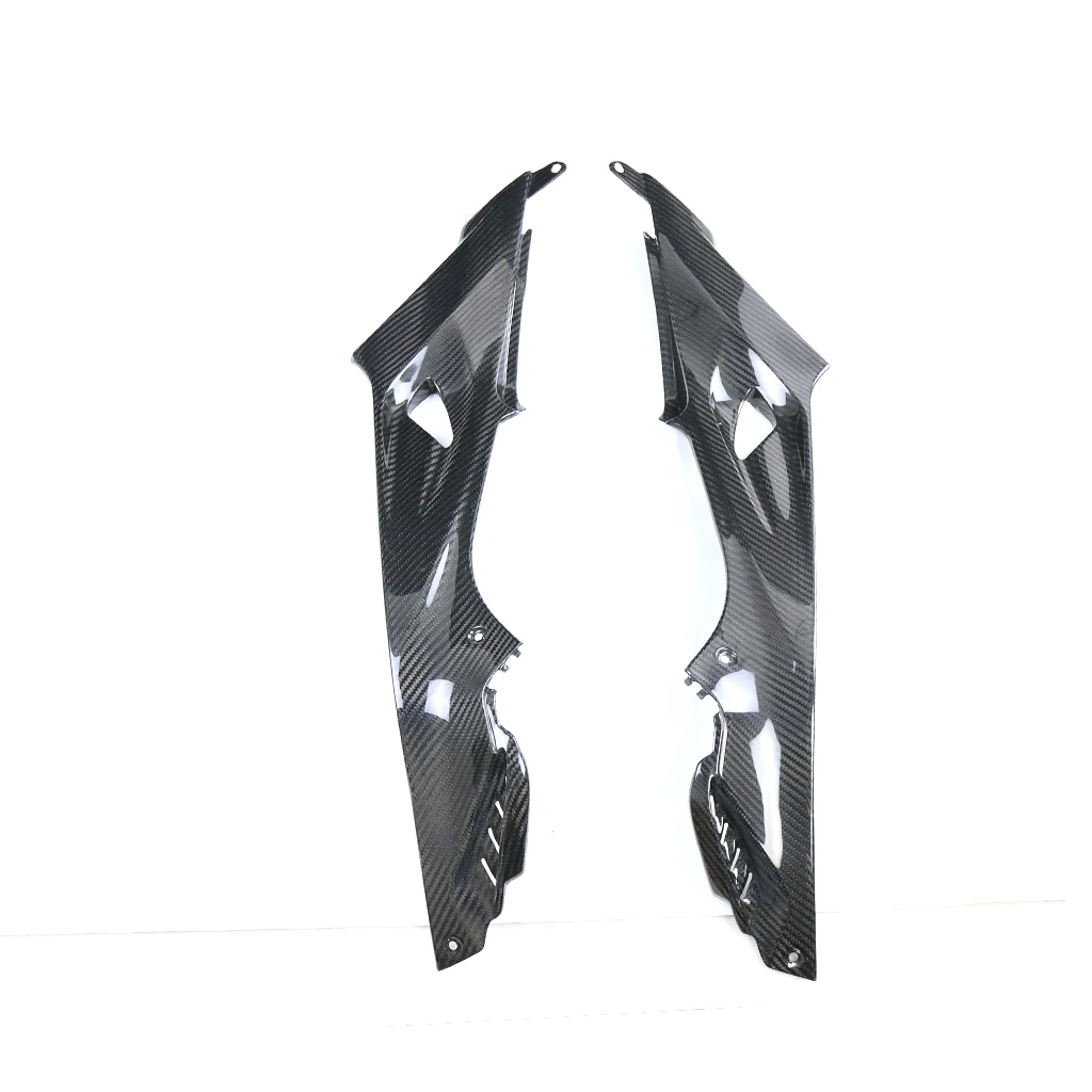 100% Carbon Fiber For BMW S1000RR HP4 S1000R 2014-2020 Motorcycle Fuel Tank Side Panels Cover Fairing Kit Protector Accessories - view 5