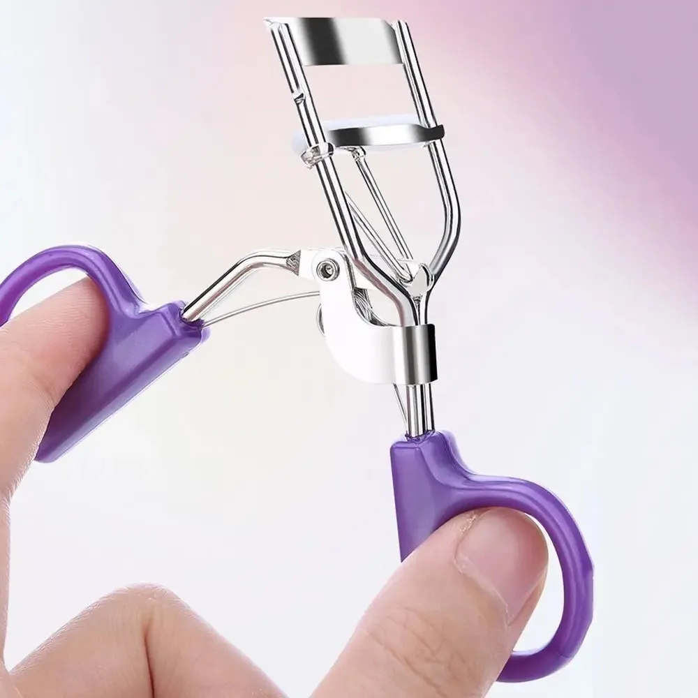 Nuovo piegaciglia portatile grandangolare durevole clip sollevato per ciglia leggero facile da usare pinzette per ciglia strumenti per il trucco