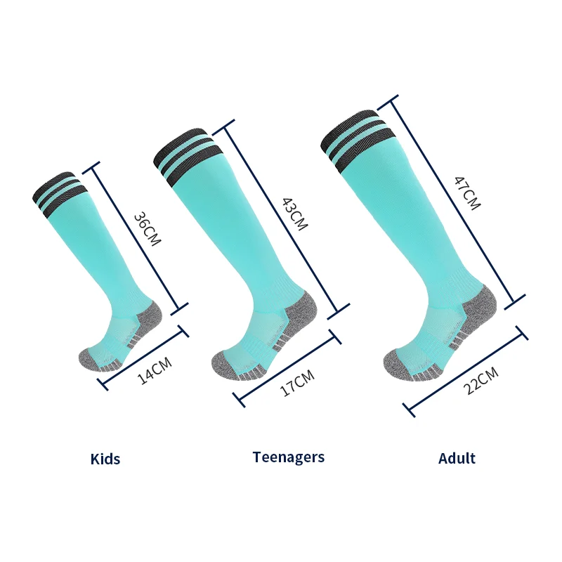 White Black Stripes Football Soccer Socks For Men Teenages Kids Boys Over the Calf Baseball Rugby Athletic Socks Women Girls