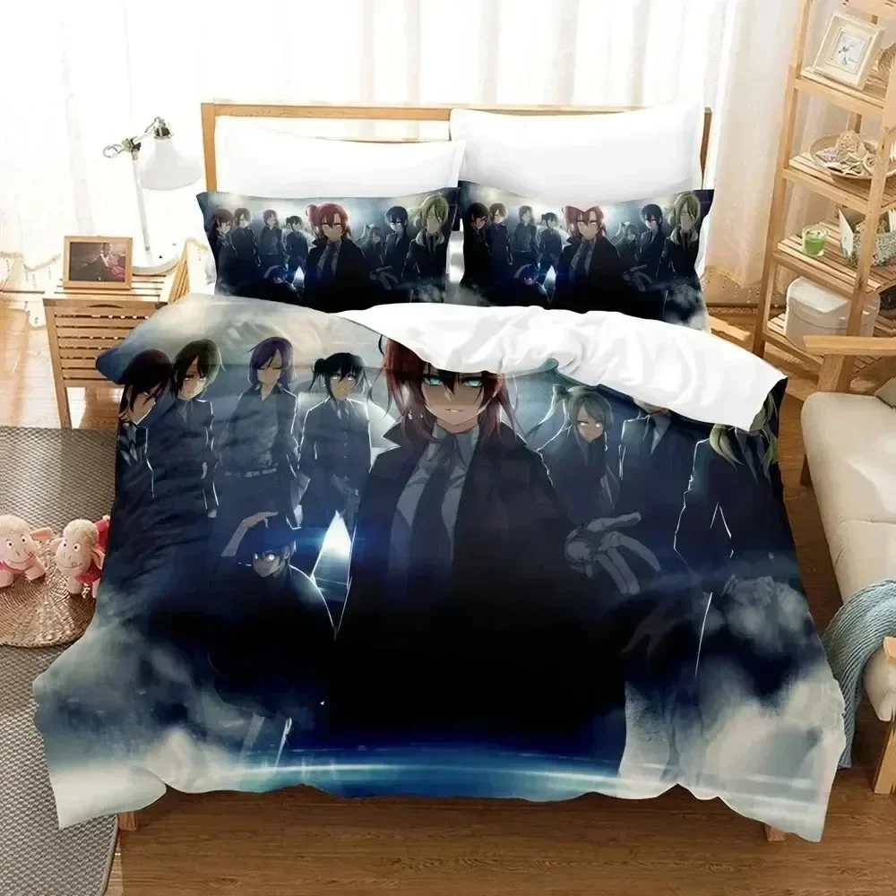 Anime Love Live! School Idol Festival Bedding Set 3D Printed Suitable for Bedroom Duvet Cover Set With Pillowcases Home Textile