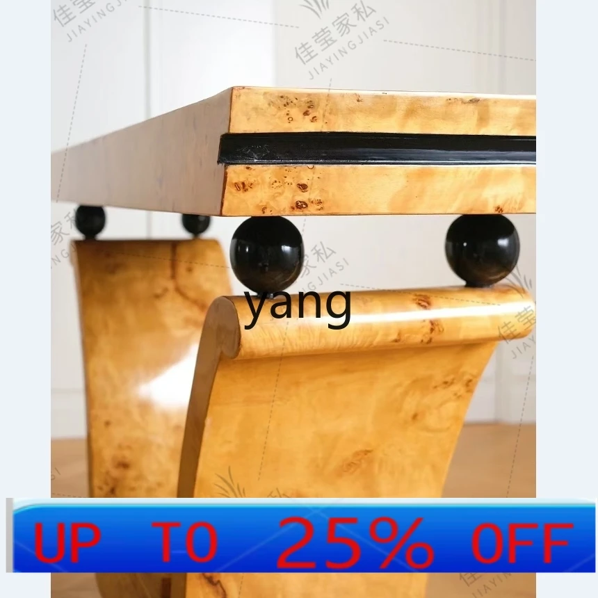 

CX simple medieval tree rum pattern porch cabinet B & B hotel corridor decoration long table