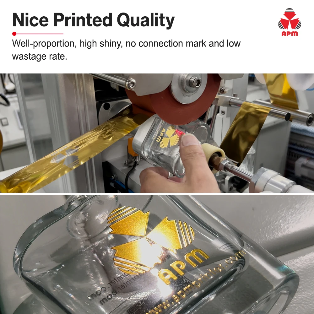 Nuovo design della macchina per stampa a caldo semiautomatica con cappuccio di qualsiasi forma