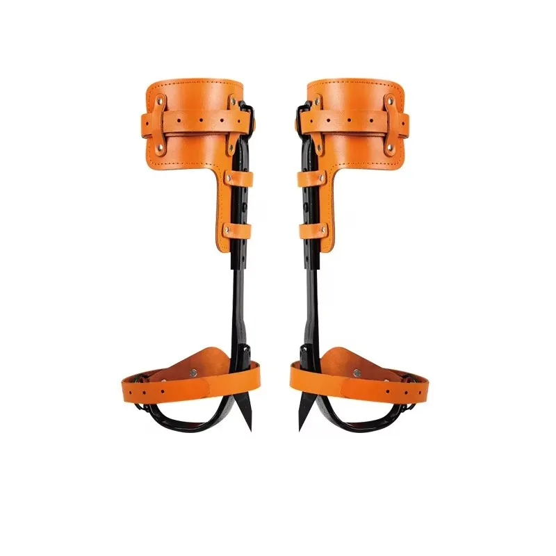 Professional Tree Climbing Gear Kit Adjustable Climbing Spurs Harness Rope Carabiners for Arborists Tree Trimming Work at Height