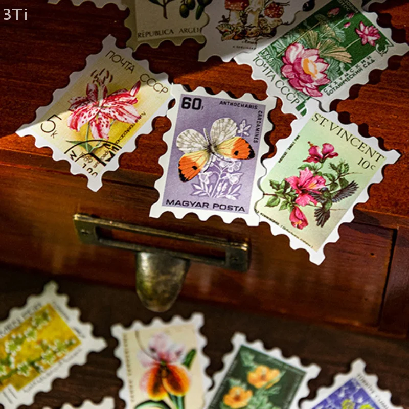 50 листов, дневник ручной работы, альбом, принадлежности для журналов, серия Philatelic Museum, почтовый штамп, тематические наклейки, материал для скрапбукинга