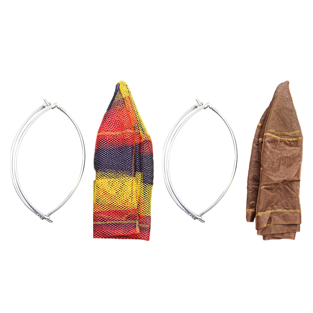 

Folding Net Stainless Steel Fishing Accessory Portable Dip Mesh High Strength Durable Fish Shrimp Catching Tool Detachable