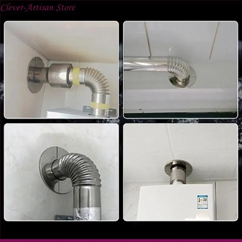 E06B สแตนเลสผนังแยกหน้าแปลน Snap-on Faucet Cover สำหรับห้องน้ำ