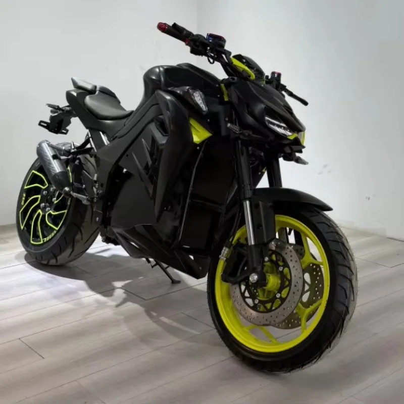 Krono Wild 72V Electric Racing Motorcycle 2000W/3000W/10000W Fast Charge E Motorbike With Stable Suspension