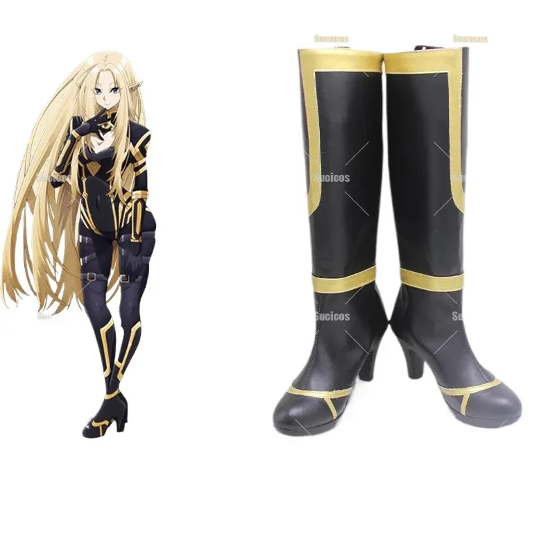 

Обувь в стиле аниме The Eminence in Shadow Alpha, ботинки для косплея, аксессуары для костюмов на Хэллоуин, реквизит