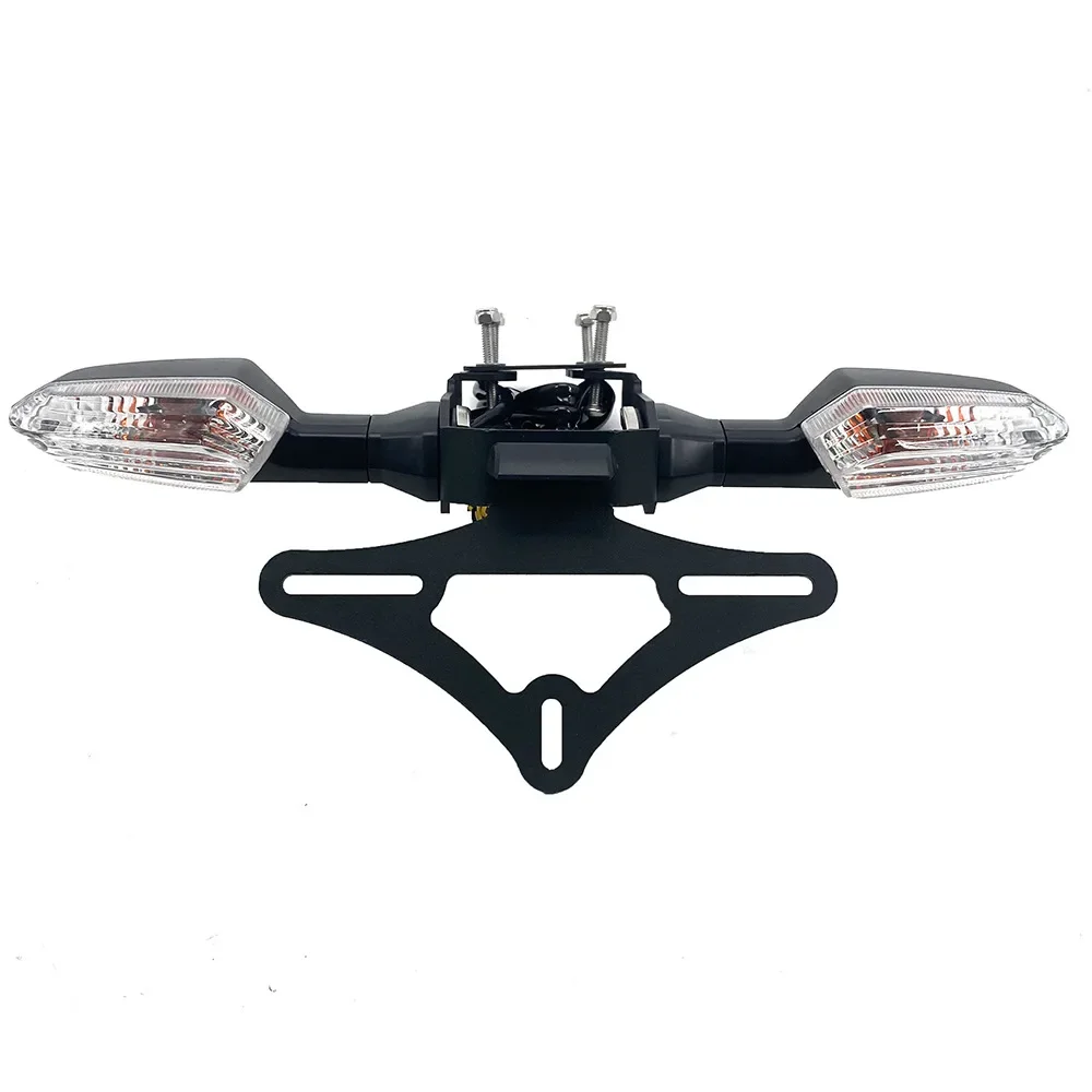 Motorcycle LED Tail Tidy License Plate Holder For KAWASAKI Z650 NINJA 650 2017-2022 Accessories 2018 2019 2020 2021 image 3