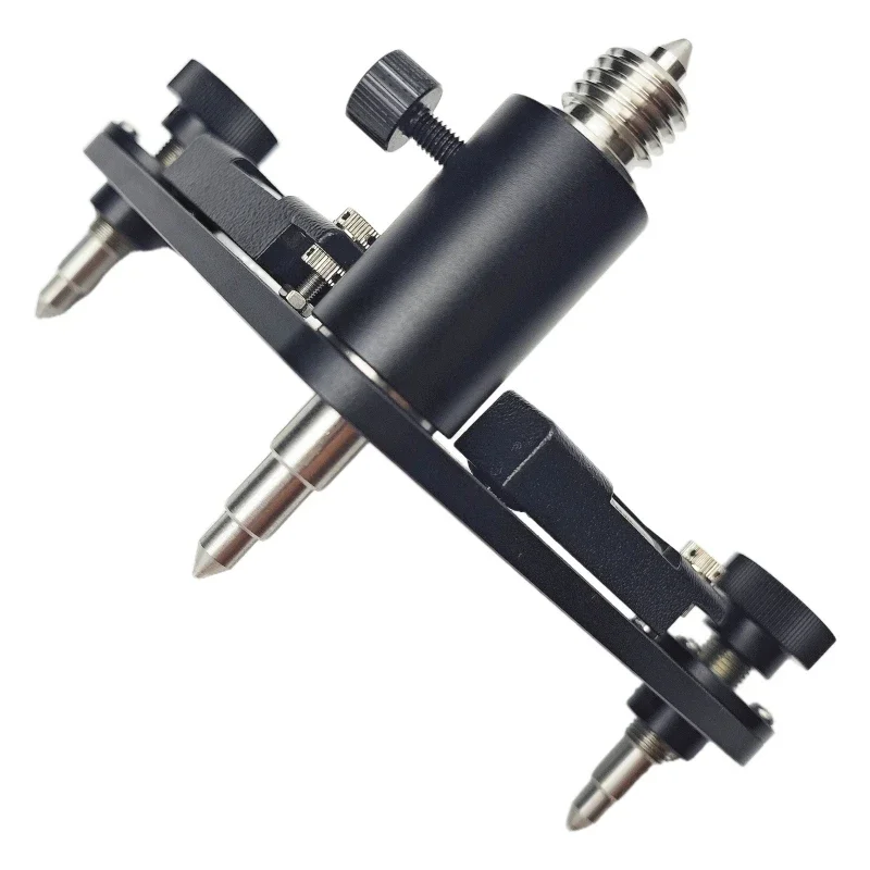 High Accurate Tribrach with 5/8inch Thread Mount OR with Leica Spigot Mount Dual Tube Bubble Level