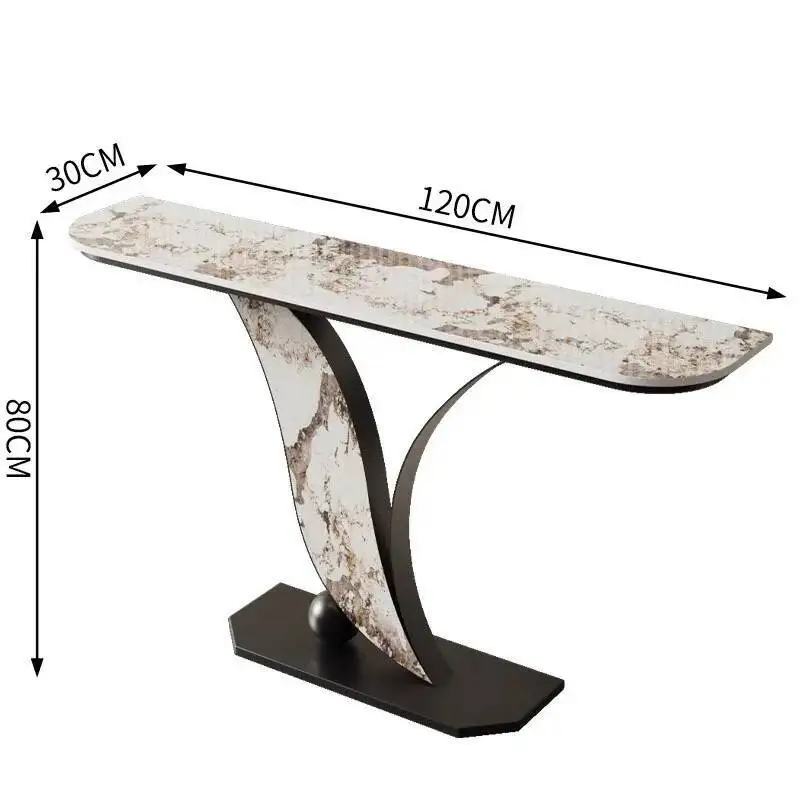 

Classic Exquisite Entryways Table Luxury Simple Nordic Storage Console Table Trendy Glamour Schreibtisch Living Room Furniture