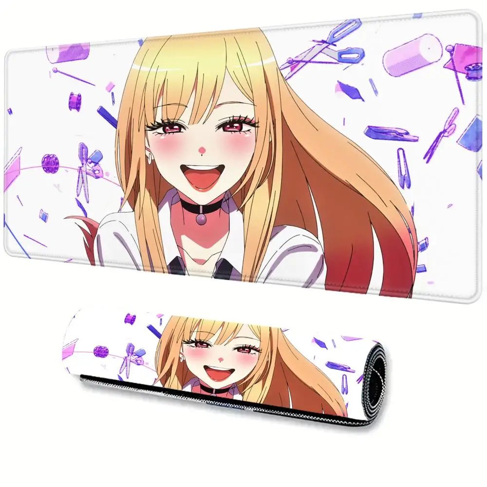 Marin Kitagawa Mouse Pad Table Mat Large Deskmat Desk Deskpad HD Moused Mousepad Gamer Mats Speed PC non-slip Accessories Carpet