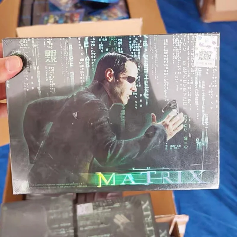 Genuine Zhenka The Matrix Card Cyberpunk Theme Genuine Anime Trading Cards Collection Set Board Game Toys Birthday Gifts