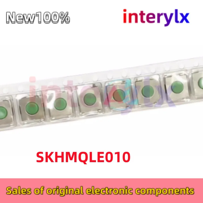 20-100Pcs/Lot Original SKHMQLE010 Push Button Tactile Switch Microswitch 6*6*3.1mm S 5-Pin