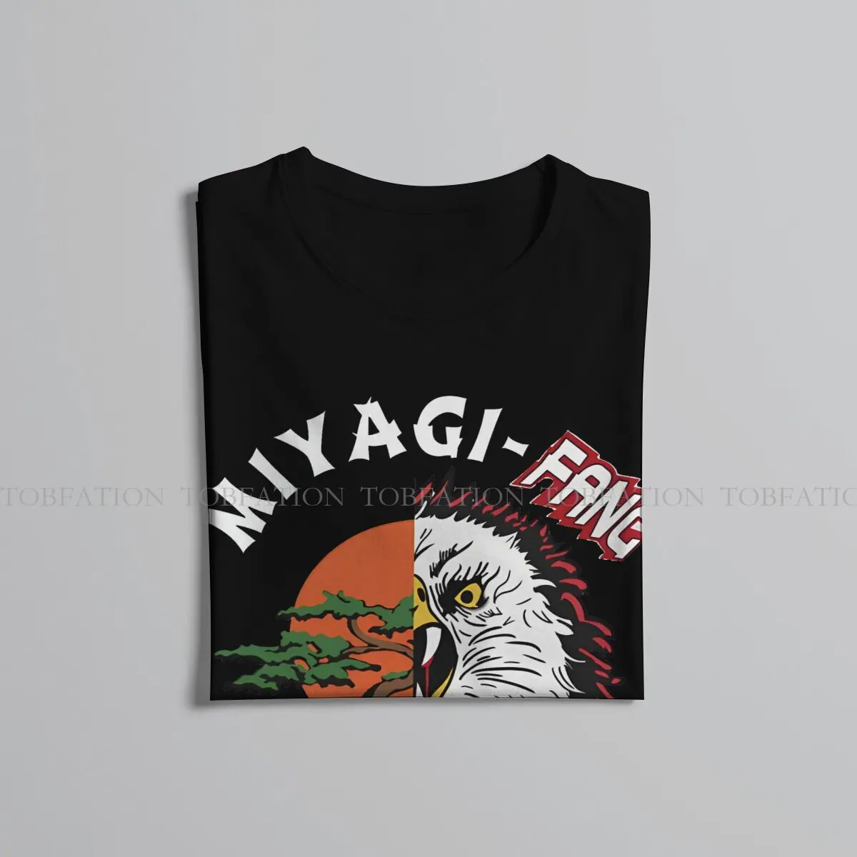 Cobra Kai Miyagi Fang Tshirt Homme Men Tees 4XL 5XL 6XL 100% Cotton T Shirt