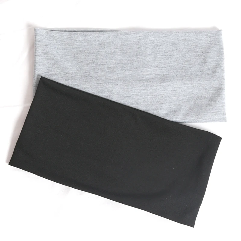 1 قطعة عقال واسعة الرياضة الدراجات غسل الوجه العصابات لينة اليوغا محبوك عقال للنساء فتاة عصابات موضة إكسسوارات الشعر #6