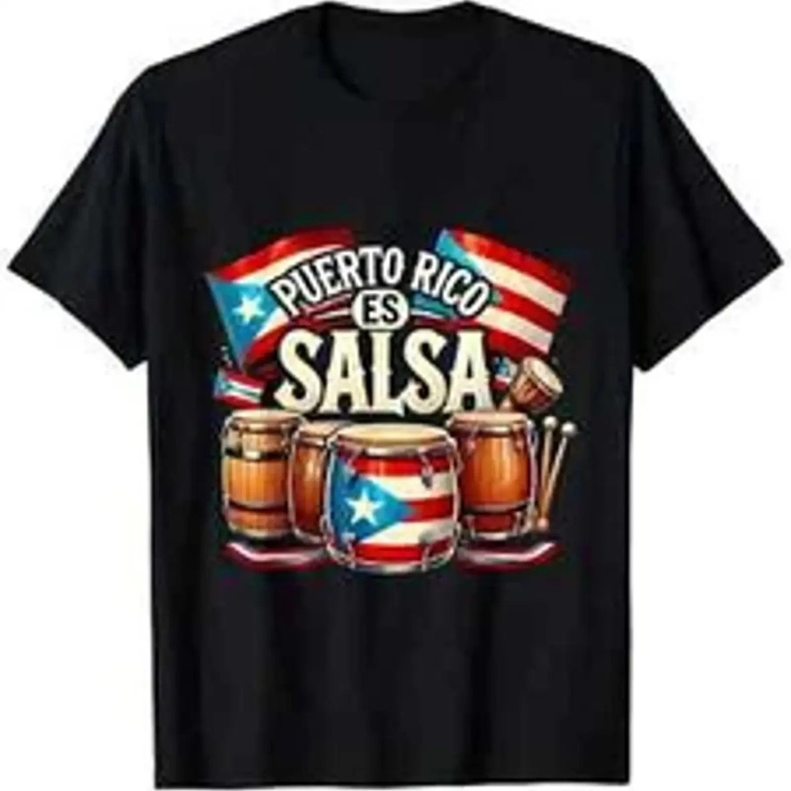 1pc Boricua T Shirt 100 Cotton Puerto Rican Pride Single Side vintage Washed designer clothes Unisex streetwear fashion