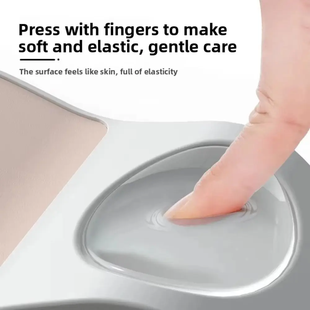 لوحة ماوس مريحة ذات سطح أملس، لوحة ماوس مقاومة للانزلاق ومقاومة للاهتراء مع مسند للمعصم، سهلة التنظيف ومريحة