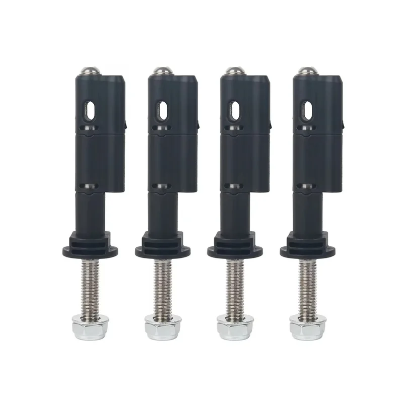 4 Pack Mounting Pins For Maxtrax Mkii Recovery/traction Boards, Lockable Theftproof Safety Mounting Pins Set