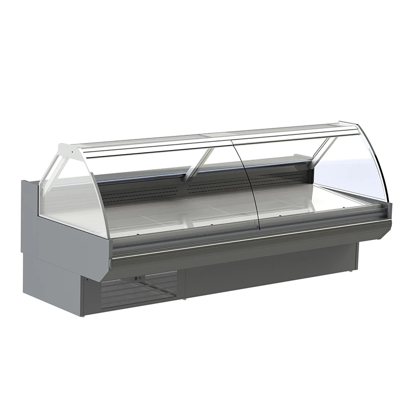 Customized Deli Showcase Display Cabinet Supermarket Service Counter Cabinet Freezer Commercial Grade Equipment