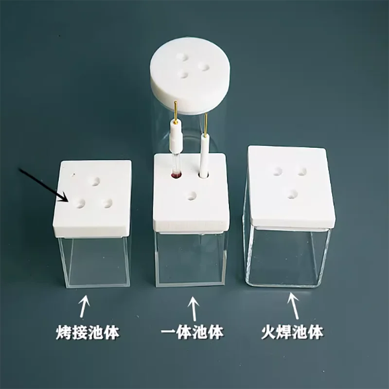 Quartz electrolytic cell photocatalytic electrochemical electrolytic cell glass cell body with high light transmittance and acid