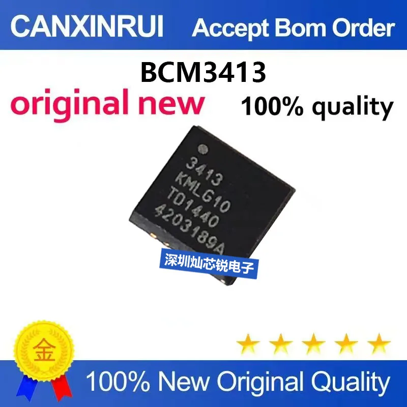 (5-100pieces)Original BROADCOM BCM3413KMLG BCM3413 Genuine Product