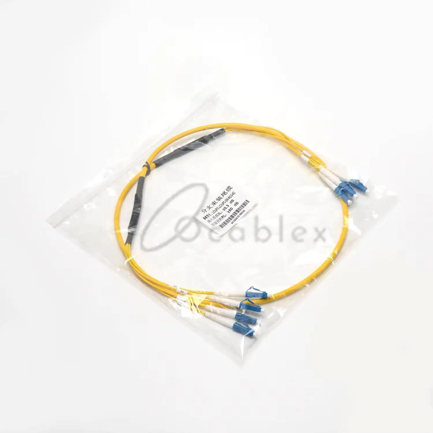 4 النوى SM مدرعة LC UPC-SC UPC 2.0 مللي متر مدرعة بانش ضفيرة التصحيح الحبل البلوز كابل واحد وضع البصرية ل شبكة ضفيرة #6