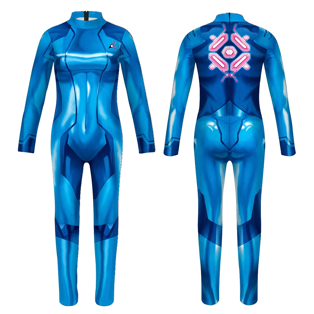 Traje de Cosplay Zentai con estampado 3D de Anime, traje de carnaval, mono Sexy, Catsuit de LICRA