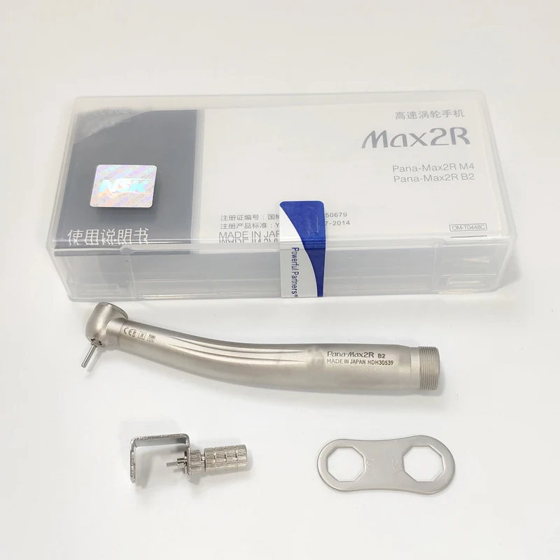 2 Hole 4 Hole Panamax Max2R M4 Style Needle Type Air Turbine Wrench Handpiece Dental Handpiece High Speed Dental Handpiece LED