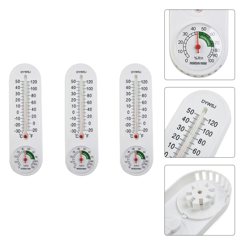 Humidity Meter Thermometer House Office Humidity Meter Breeding Temperaturer Temperature Meter Garden Greenhouse Hygrometer