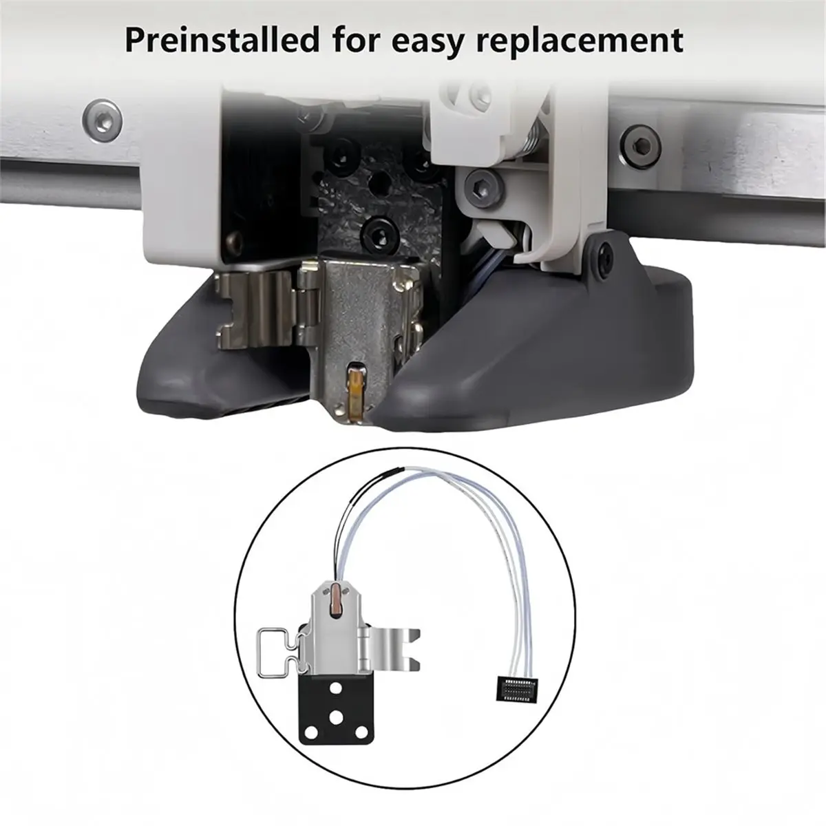 A1 Series Hotend Heating Assembly for A1 & A1 , 300°C Print Head Heater with Thermistor & 380°C Base Stone