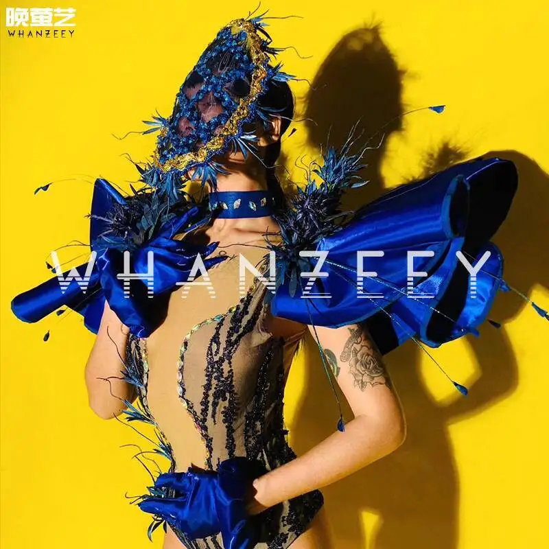 

Halloween Cosplay Art Bar Gogo Performance Dress Female Flower Fairy Series Sexy High end Nightclub DS Stage Costume