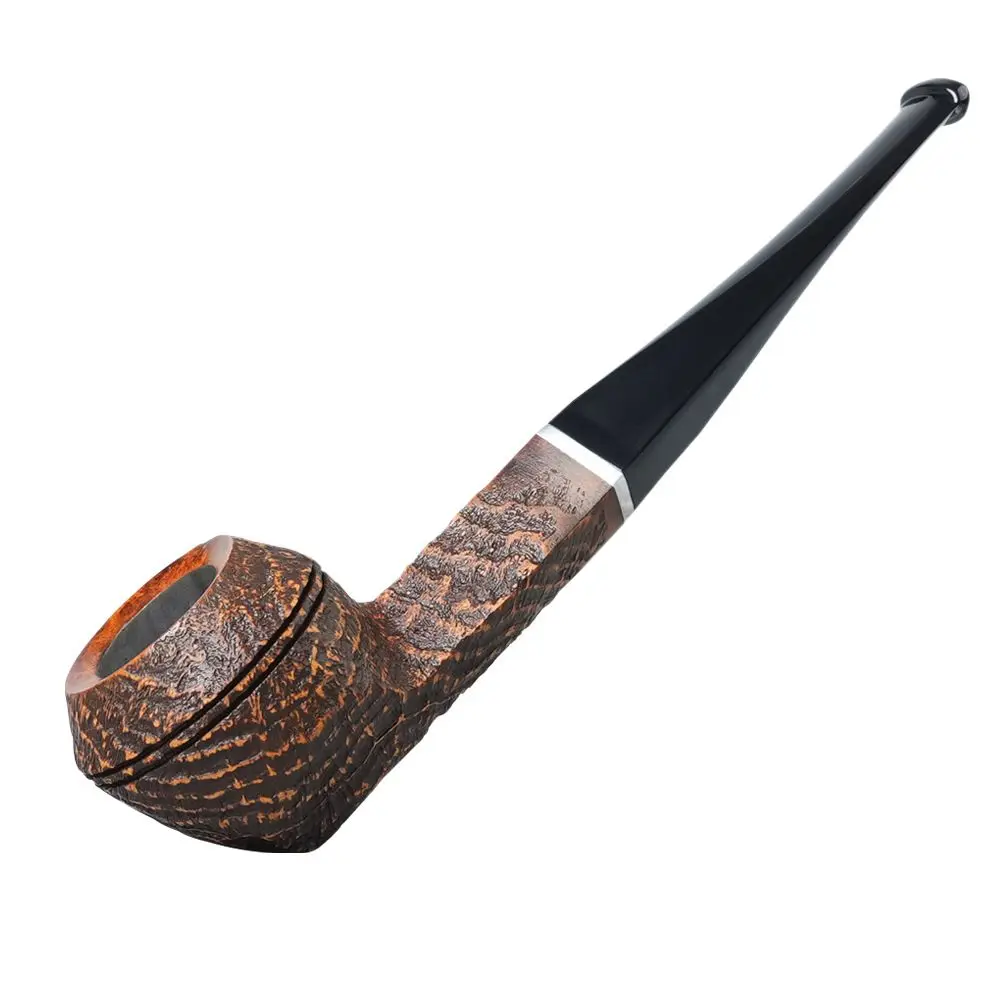 

Тютная труба Труба ручной работы Труба для бульдога Акриловая квадратная ручка Фильтрующий элемент 9 мм Серебряное декоративное кольцо