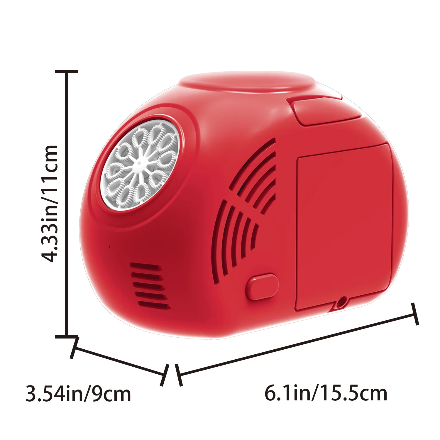 เครื่องทำฟองสบู่แบบมือถือ ของเล่นฟองสบู่สำหรับเด็ก กิจกรรมกลางแจ้ง ของขวัญวันหยุด ฟองสบู่ ไม่มีแบตเตอรี่ น้ำฟองสบู่