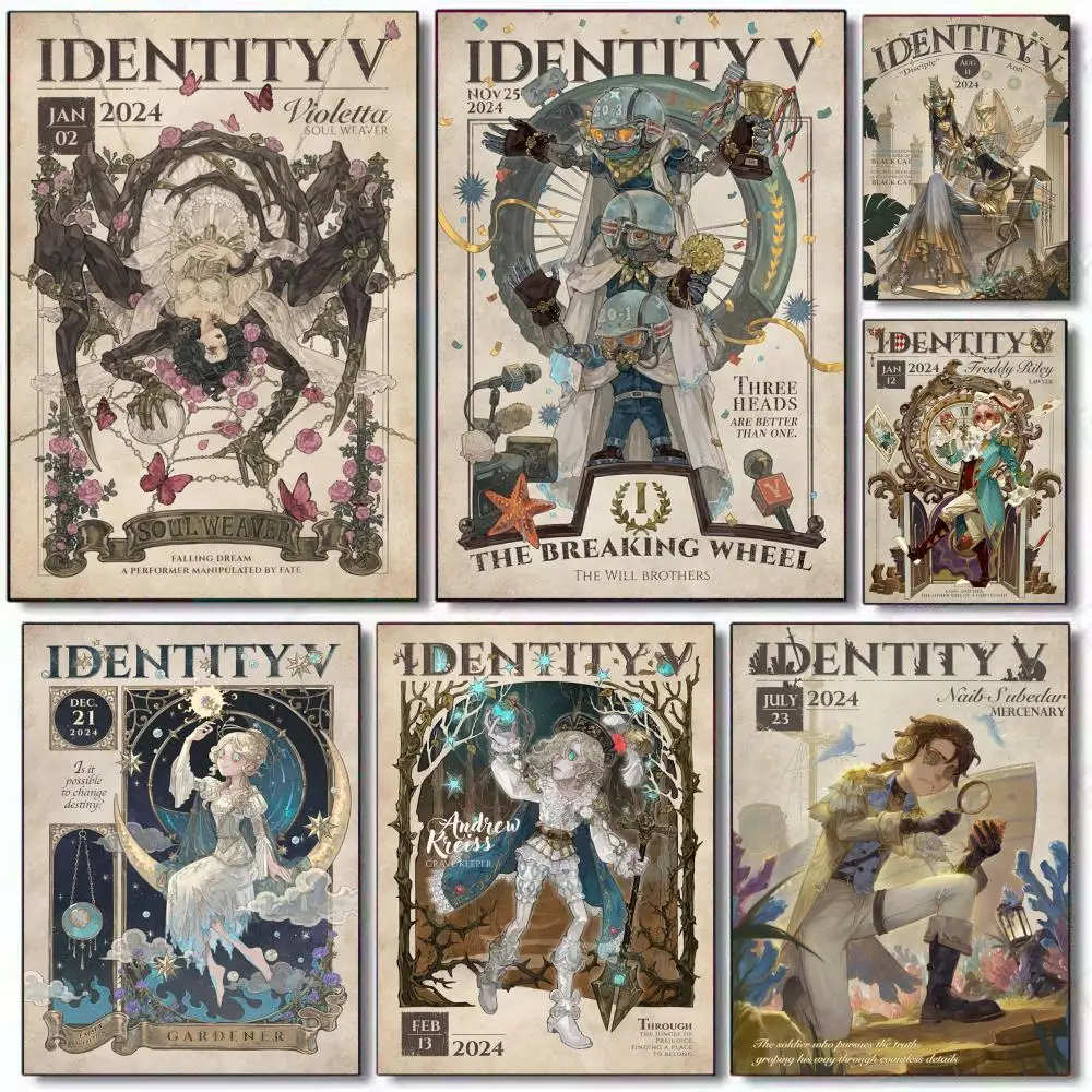 

Cool I-IdentityS V Poster Perfect Sticker Self Adhesive Wall Art Designed for Home Office Dining Spaces