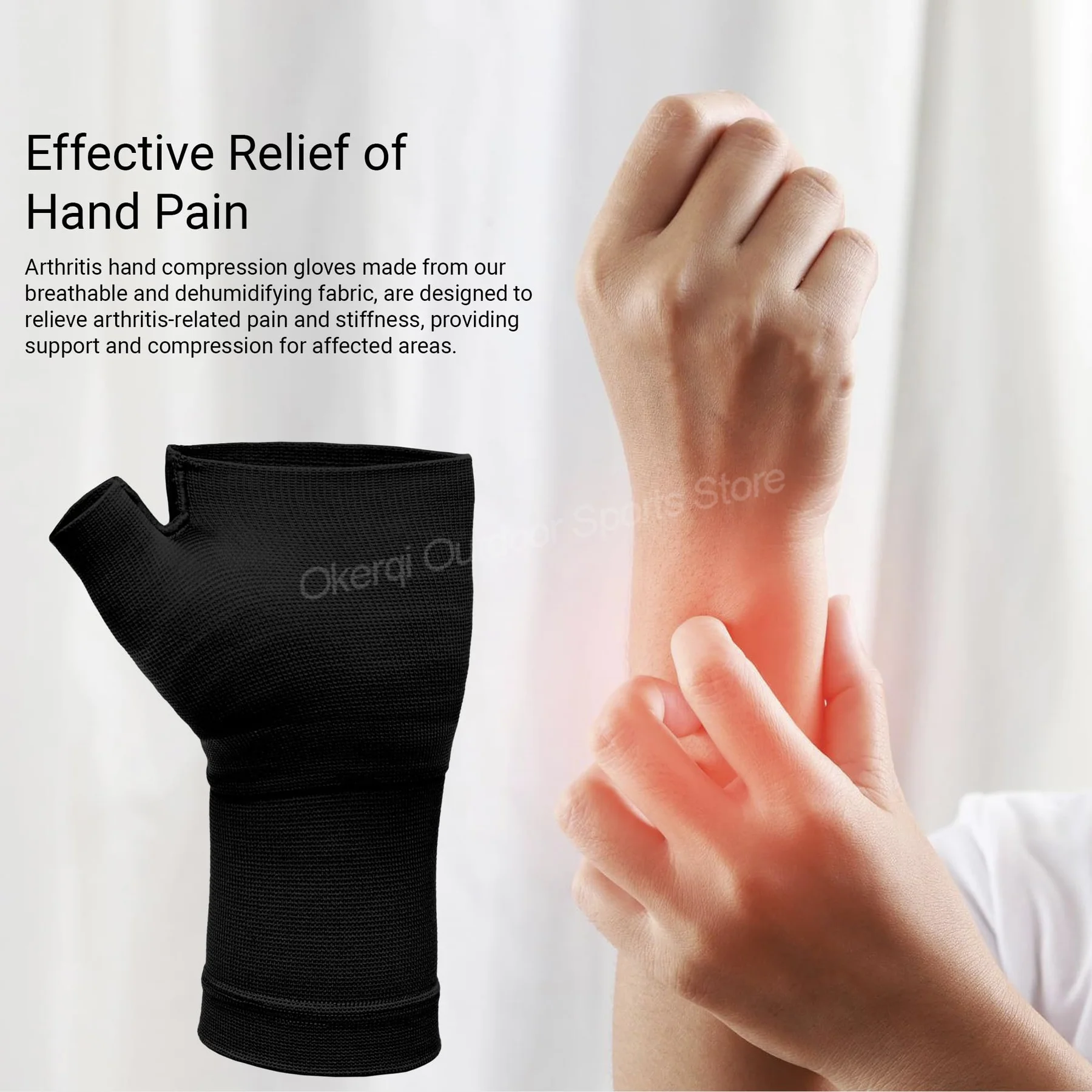 Hand Protector Wrist Protector Wrist & Thumb Support Sleeves Carpal Tunnel Wristband Lycra&Nylon Tendon Sheath Arthritis Support