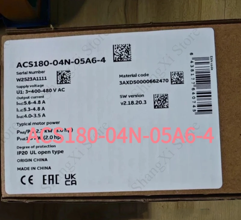 1PC Brand New ACS180-04N-05A6-4 Frequency Converter ACS18004N05A64 Fast Shipping