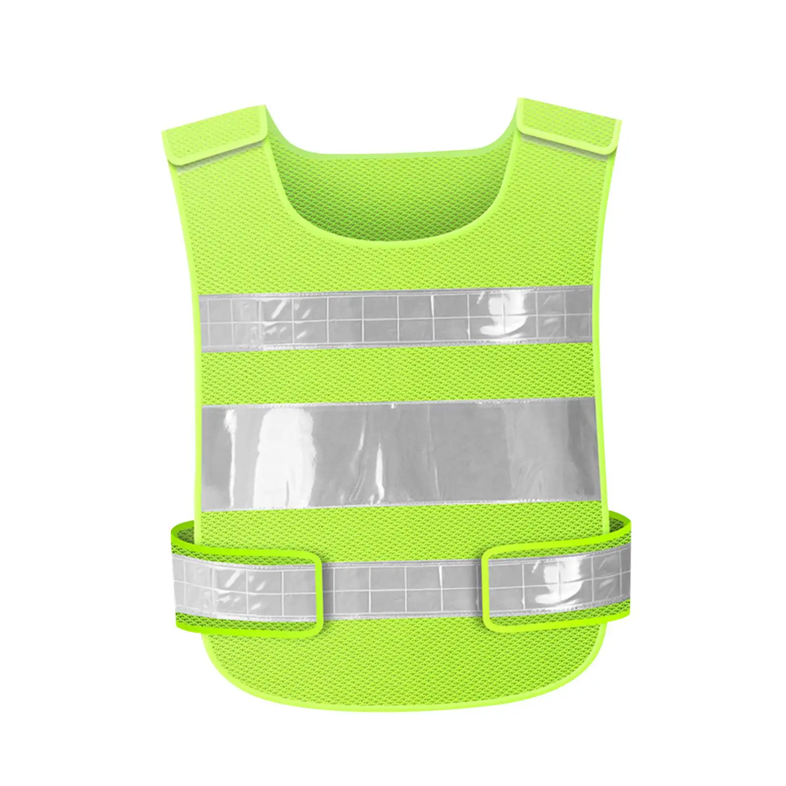 High Visibility Reflective Vest Sleeveless Construction Protective Walking